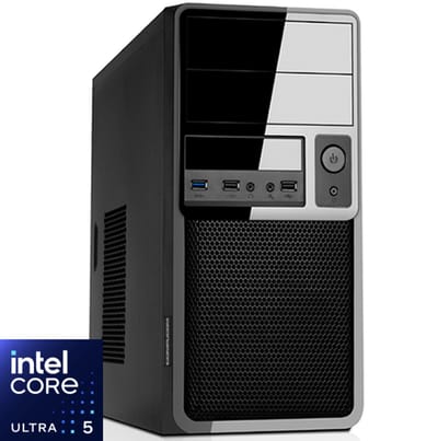 Intel Desktop PC met Core Ultra 5 225 - 32GB DDR5 - 1000GB NVMe M.2 SSD - WiFi - Bluetooth - Windows 11 Pro (DT-375958)