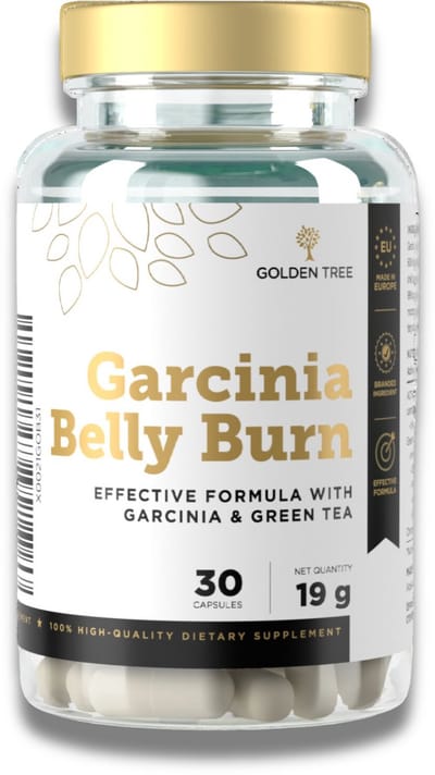 Golden Tree Fatburner - Afvallen - Fatburner Vrouw - Afvallen Buik - Makkelijk afvallen - 30 capsules