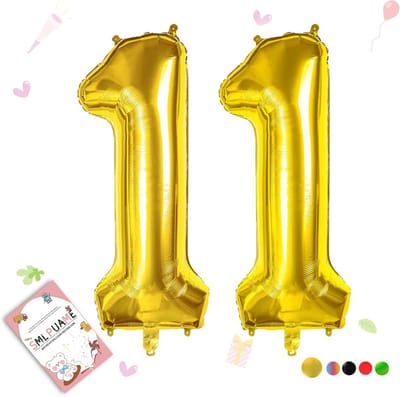 Grote XL Cijferballon 40 Inch (0-9) Goud - Folieballon voor Verjaardag & Feestdecoratie