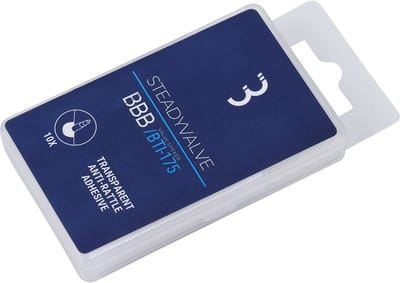 BBB Cycling SteadyValve Patches - Ventielstickers - 10 stuks - Transparant - BTI-175
