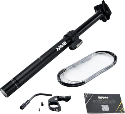 Externe Dropper Post Kit - Zadelpen Versteller - Fietscomfort Verbeteren - Externe Kabelroutering - 272 x 305 mm - Zwart