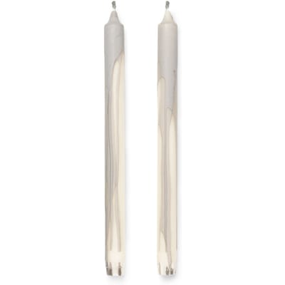 Ferm Living Duo Candle Kaarsenset - warm grijs
