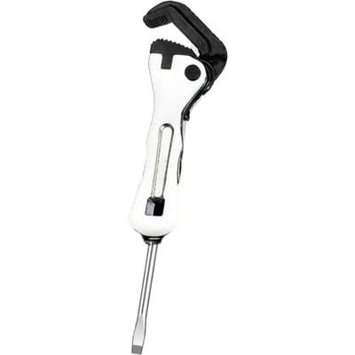 Micro Sleutel 3,75 Inch Zelfinstellende Multifunctionele Kleine Pijpklem Sleutel voor Krappe Ruimtes 1 stuks black