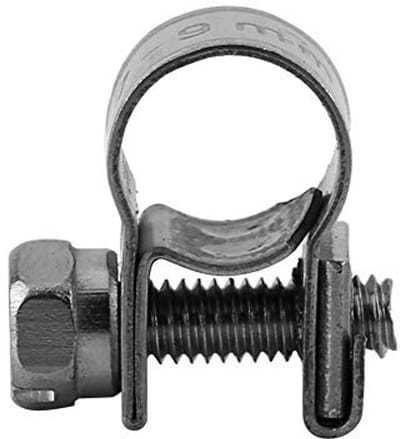 Dailygoods- Slangklemmen Assortiment - Roestvrij Staal - 10 Stuks - Brandstofslang Pijpklemmen - 6-8 mm - Waterdicht - Antiroest
