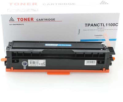 Panasonic TPANCTL1100C - Toner Cyaan - 700 pagina's - Huismerk Compatible - Geschikt voor Pantum CM 1100 ADN Pantum CM 1100 ADW Pantum CM 1100 DN Pantum CM 1100 DW Pantum CP 1100 DN Pantum CP 1100 DW