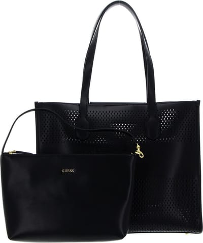 GUESS Schoudertas Katey Perf Tote Black Zwart