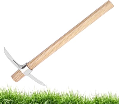 Pickhouweel Tuingereedschap - Tuinbijl Houweel - Tuinonderhoud Uitvoeren - Roestvrij Staal Constructie - 41 cm - Niet gespecificeerd