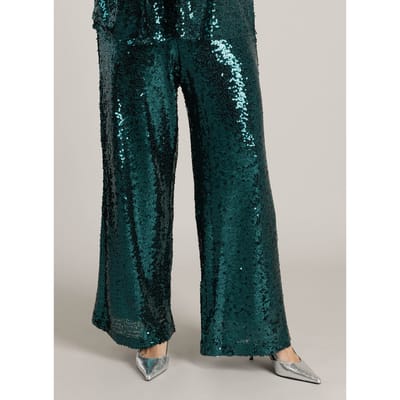 YEST CURVE Wincy Essential Bottoms - Teal Green - maat 1(48)
