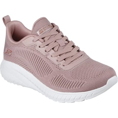 Running Shoes for Adults Skechers Bobs Sport Squad Pink