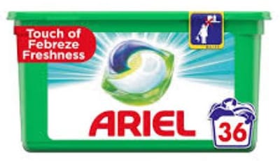 Ariel All in 1 Pods Touch Of Febreze 36 Stuks