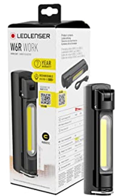 Draagbare LED Werklamp met Magneten en Haak - 500 Lumen, Oplaadbaar en Flexibel