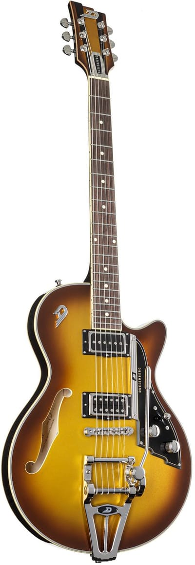 Duesenberg Starplayer TV Gold Burst - Custom elektrische gitaar