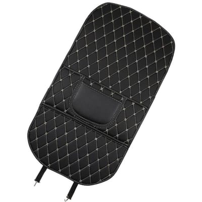 Autostoel Rugleuning Beschermer PU Leer Achterbank Beschermer Kicks Bescherming Mat Cover Makkelijk Schoon te Maken Slijtvast Bigger