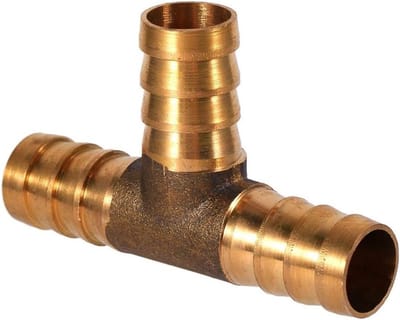 3-Weg Tee Brandstofslang Verbinder Adapter voor Brandstof, Lucht en Water - Onderhoudsgereedschap (12mm)