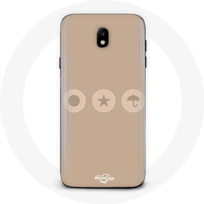 Samsung Galaxy J3 2017 hoesje Inktvis Spel Candy Dalgona