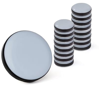 Zelfklevende Teflon meubelglijders - 20 mm, set van 16 - Hoogwaardige glijders voor stoelen en meubels