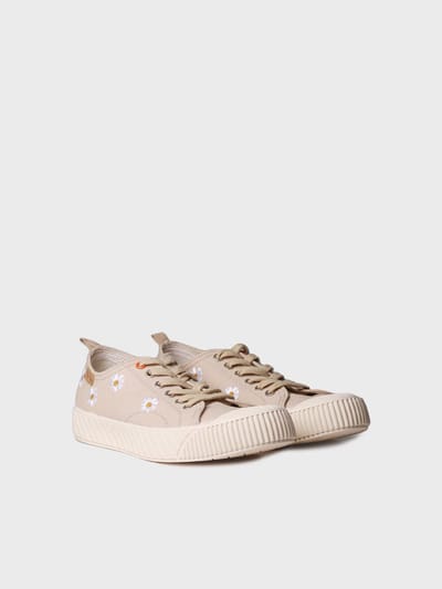 Lage sneakers voor dames van gerecycled materiaal | GILDA-EM