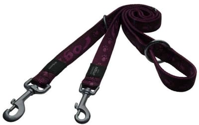 Rogz Rogz Hondenriem Multi Purpose Alpinist Paars 160 cm x 16 mm