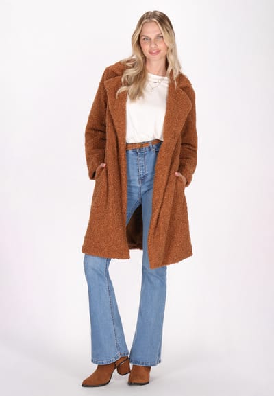 IZIA jas Dames bruin