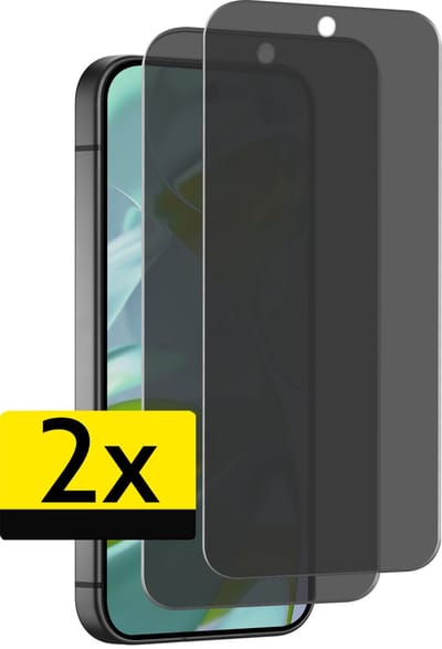 Screenprotector - Geschikt voor Google Pixel 10 - 2 Stuks - Privacy Filter - Beschermglas - Gehard Glas - Tempered Glass - Screen Protector