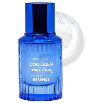 3W Clinic Collagen Acide Hyaluronique Eau Essentielle Complète – 45ml blue