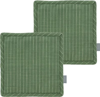 Södahl organic Line Pannenlappen 20 x 20 cm 2 stuks Green