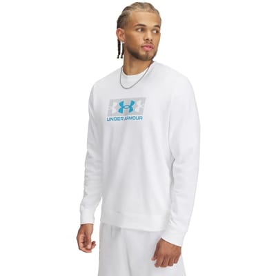 Under Armour Rival Terry Logo Sweatshirt Wit M / Regular Man