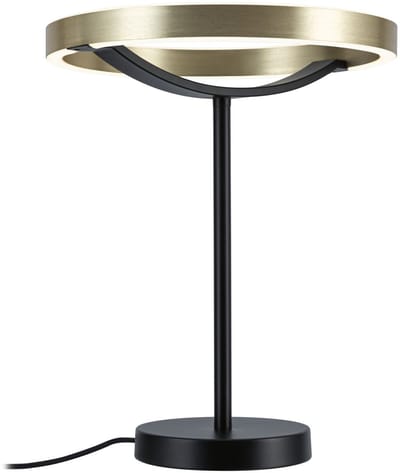 LED-tafellamp 3-Step-Dim Melira 2700K 580lm 10W Zwart mat, Goud