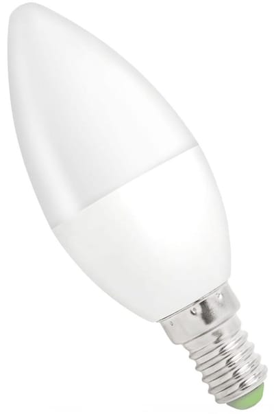 Spectrum LED Kaarslamp E14 1W - 230V - 90 Lumen - 4000K Neutraal Wit - Natuurlijk Licht - Energiezuinig