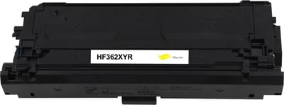 HP CF362X - Toner Geel - 9500 pagina's - Huismerk Compatible - Geschikt voor HP Color LaserJet Enterprise M552dn HP Color LaserJet Enterprise M553dn HP Color LaserJet Enterprise M553n HP Color LaserJet Enterprise M553x - HF362XYR alternatief
