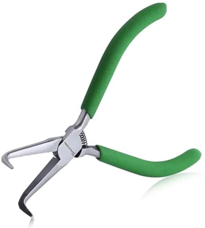 Mini Gevouwen Neusklem 5" met Gekartelde Kaak - Precisie Tang voor Vissen Tools