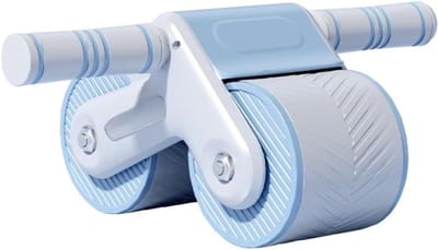 Buikspierroller - Core Trainer - Kracht Trainen - Automatische Terugslag - 365 cm Handvat - Zwart
