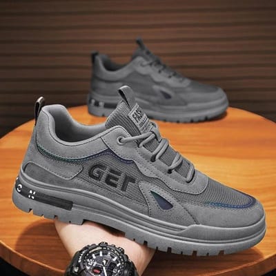 Verkoper Hoge Kwaliteit Heren Sneakers Nieuwe Casual Hardloopschoenen voor Heren Outdoor Heren Mode Skateboarden Gevulkaniseerde Schoenen 44 gray