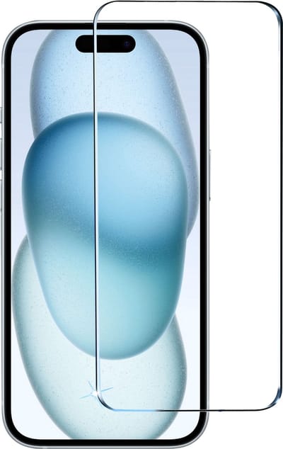 BixB screenprotector geschikt voor iPhone 15 Plus - gehard glas Tempered Glass