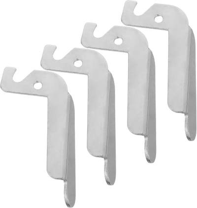Ketel Handvat - Deur Greep - Ketel Reparatie - Roestvrij Staal - 4 Stuks - Zilver