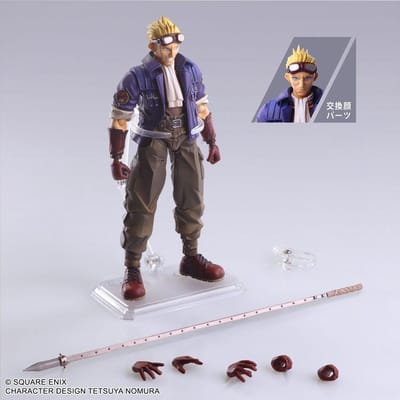 Square-Enix Final Fantasy VII Bring Arts Action Figure Cid Highwind 15 cm Action Figuur