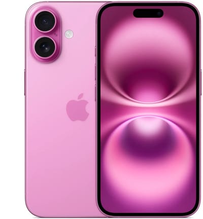 Apple iPhone 16 Pink 128 GB 15.5 cm (6.1 inch)