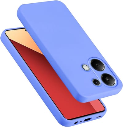 Cadorabo Hoesje geschikt voor Redmi Note 13 pro 4G in LIQUID LICHT PAARS - Beschermhoes gemaakt van flexibel TPU silicone Case Cover