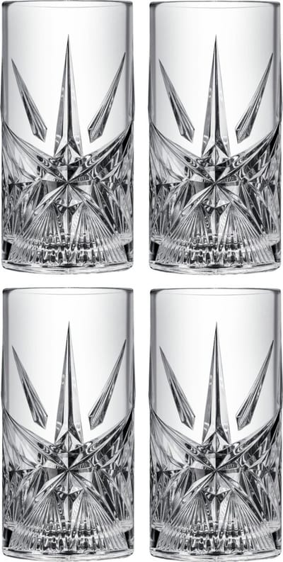 Pasabahce Crystallin Cielo Longdrinkglas - 350 ml - 4 stuks