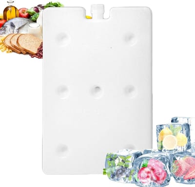 Herbruikbare Ijspakketten - Vriesblokken Koeler - Koel Houden - Efficiënt Koelaccessoire - 600 ml - Blauw