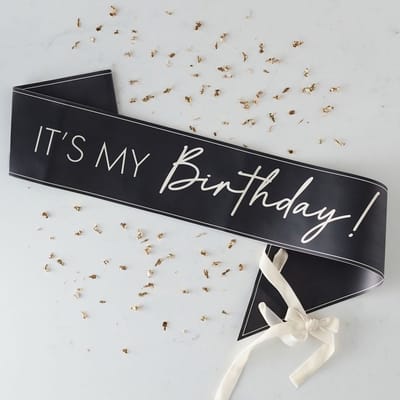 It's my Birthday' Zwart & Nude - 155 Centimeter