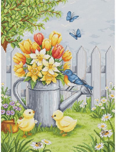 Borduurpakket Luca-S - Easter Harmony - Paas Harmonie - BU5106