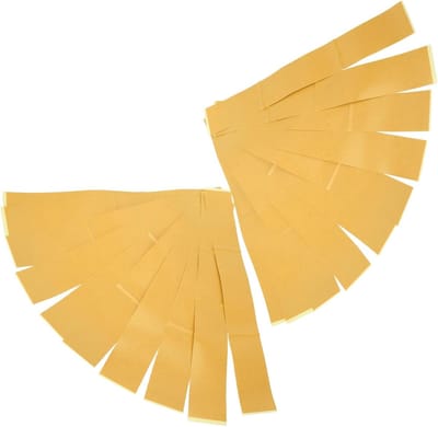 Dubbelzijdige Houtbewerkings Tape - 20 Strips PVC Zelfklevende Tape voor Nauwkeurige Snedes en Positionering bij Houtbewerking