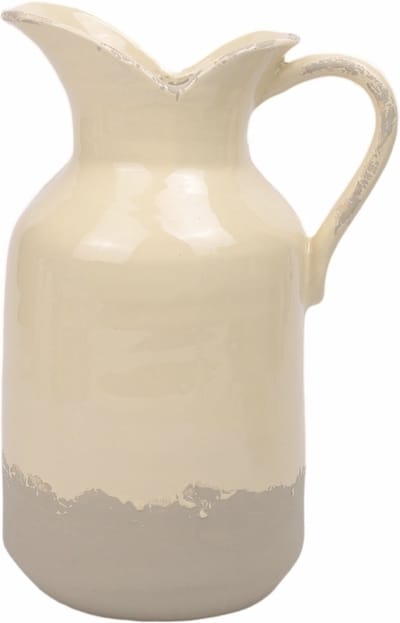 House of Nature Kruik vaas Prado beige 31cm