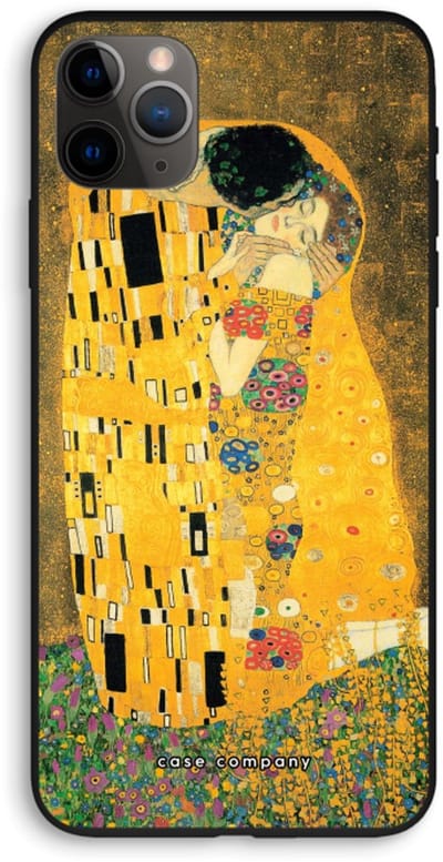 Case Company® - Hoesje geschikt voor iPhone 11 Pro Max hoesje - Der Kuss - Biologisch Afbreekbaar Telefoonhoesje - Bescherming alle Kanten en Schermrand
