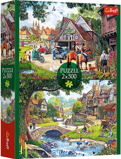 Trefl legpuzzel Idyllic life - 2-in-1 puzzelset multicolor.