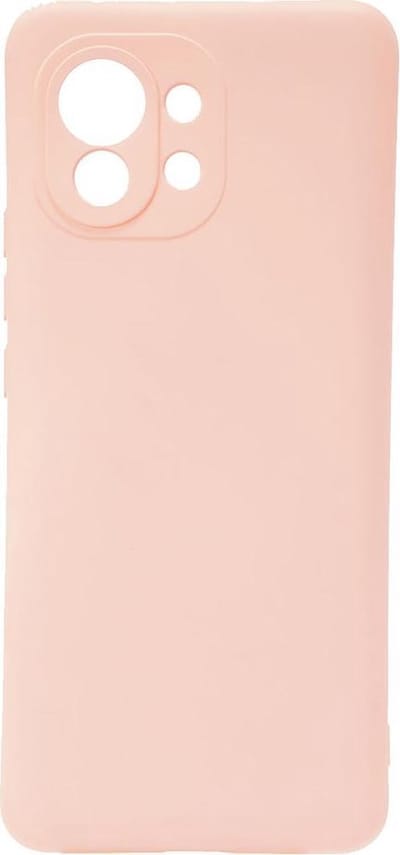 Shop4 - Geschikt voor Xiaomi Mi 11 Hoesje - Zachte Back Case Mat Licht Roze