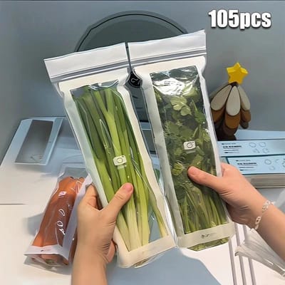 Fruit Groenten Vershoudzakken Herbruikbare Koelkast Opbergzakken Verdikte Lekvrije Containers Keuken Verzegelde Verpakkingszak