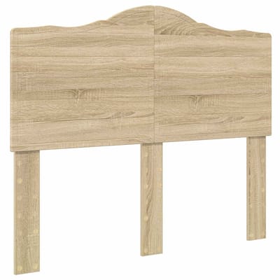 vidaXL Hoofdbord Sonoma Eiken Bewerkt hout