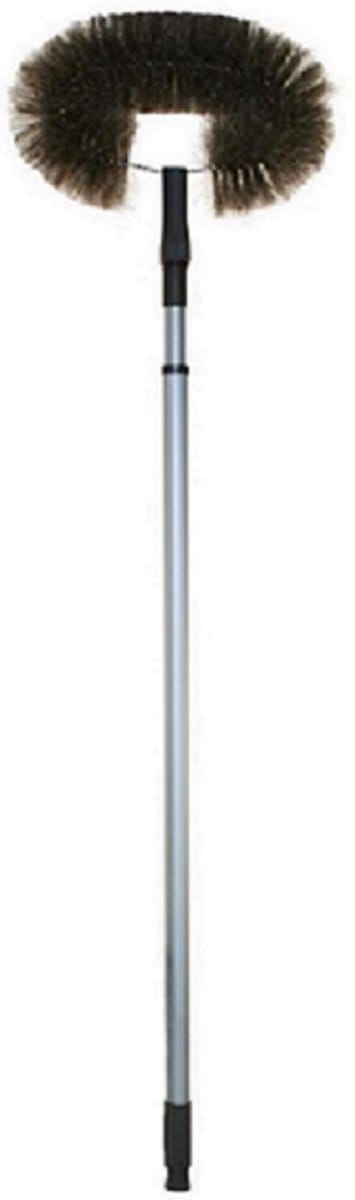 Ragebol met telescoopsteel - Plumeau - 150cm